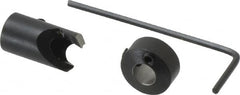 Vernon - 3/8" Cutter Diam, #2 Drill Combatibility, 1/4" Collar Thickness, Adjustable Depth Drill Countersink - USA Tool & Supply
