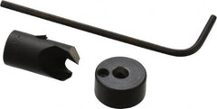 Vernon - 5/16" Cutter Diam, #28 Drill Combatibility, 1/4" Collar Thickness, Adjustable Depth Drill Countersink - USA Tool & Supply