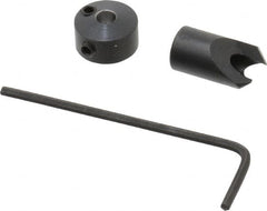 Vernon - 5/16" Cutter Diam, #29 Drill Combatibility, 1/4" Collar Thickness, Adjustable Depth Drill Countersink - USA Tool & Supply