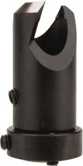 Vernon - 5/8" Cutter Diam, 7/16" Drill Compatibility, 5/16" Collar Thickness, Adjustable Depth Drill Countersink - USA Tool & Supply