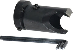 Vernon - 13/16" Cutter Diam, 37/64" Drill Compatibility, 5/16" Collar Thickness, Adjustable Depth Drill Countersink - USA Tool & Supply