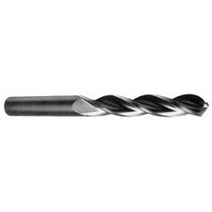 Made in USA - 1/2" 130° Solid Carbide Jobber Drill - USA Tool & Supply