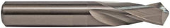 M.A. Ford - 0.234" 118° Spiral Flute Solid Carbide Screw Machine Drill Bit - ALtima Finish, Right Hand Cut, 1" Flute Length, 2-1/2" OAL, Straight Shank - USA Tool & Supply