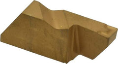 Kennametal - 4189NFD K Grade KC850, 4.8mm Cutting Width Carbide Grooving Insert - 9.53mm Max Depth of Cut, Right Hand, 0.57mm Corner Radius, TiC/TiCN/TiN Finish - USA Tool & Supply