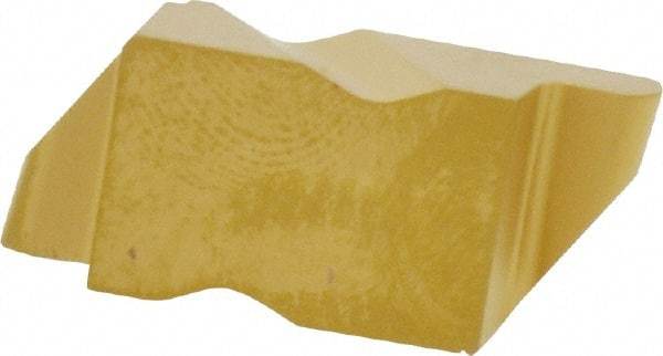 Kennametal - 4062NR Grade KC850, 3.18mm Cutting Width Carbide Grooving Insert - 3.81mm Max Depth of Cut, Right Hand, 1.59mm Corner Radius, TiC/TiCN/TiN Finish - USA Tool & Supply