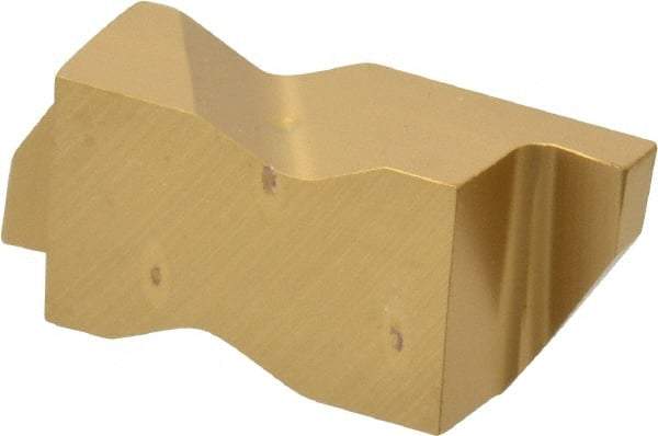 Kennametal - 3072NG Grade KC850, 1.83mm Cutting Width Carbide Grooving Insert - 2.39mm Max Depth of Cut, Right Hand, 0.19mm Corner Radius, TiC/TiCN/TiN Finish - USA Tool & Supply
