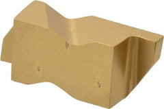 Kennametal - 3072NG Grade KC850, 1.83mm Cutting Width Carbide Grooving Insert - 2.39mm Max Depth of Cut, Right Hand, 0.19mm Corner Radius, TiC/TiCN/TiN Finish - USA Tool & Supply
