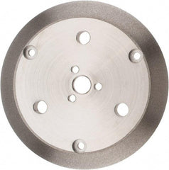 Made in USA - 6" Diam, 5/8" Hole Size, 1/16" Overall Thickness, Tool & Cutter Grinding Wheel - Medium Grade, CBN, 6,000 RPM - USA Tool & Supply