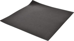Made in USA - 12" Long, 12" Wide, 1/8" Thick, Neoprene Rubber Foam Sheet - 35 to 45 Durometer, Black, -40 to 220°F, 1,500 psi Tensile Strength, Stock Length - USA Tool & Supply