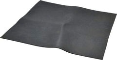 Made in USA - 12" Long, 12" Wide, 0.093" Thick, Neoprene Rubber Foam Sheet - 65 to 75 Durometer, Black, -40 to 220°F, 1,500 psi Tensile Strength, Stock Length - USA Tool & Supply