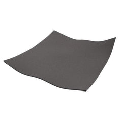 Made in USA - 12" Long, 12" Wide, 1/8" Thick, Neoprene Rubber Foam Sheet - 65 to 75 Durometer, Black, -40 to 220°F, 1,500 psi Tensile Strength, Stock Length - USA Tool & Supply