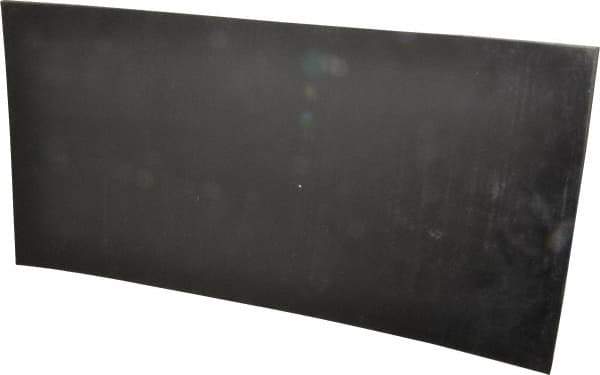 Made in USA - 24" Long, 12" Wide, 3/8" Thick, Buna-N Rubber Foam Sheet - 65 to 75 Durometer, Black, -40 to 212°F, 1,500 psi Tensile Strength, Stock Length - USA Tool & Supply