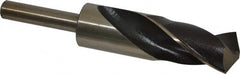 Interstate - 1-5/32" Drill, 118° Point, Cobalt Silver Deming & Reduced Shank Drill Bit - USA Tool & Supply