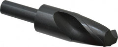 Interstate - 1-7/16" Drill, 118° Point, High Speed Steel Silver Deming & Reduced Shank Drill Bit - USA Tool & Supply
