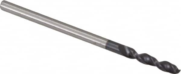 Accupro - 0.0846" 130° Parabolic Flute Cobalt Screw Machine Drill Bit - USA Tool & Supply
