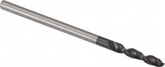 Accupro - 0.0846" 130° Parabolic Flute Cobalt Screw Machine Drill Bit - USA Tool & Supply