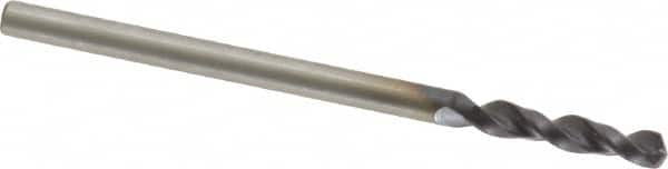 Accupro - #44 130° Parabolic Flute Cobalt Screw Machine Drill Bit - USA Tool & Supply