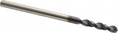 Accupro - 0.1063" 130° Parabolic Flute Cobalt Screw Machine Drill Bit - USA Tool & Supply