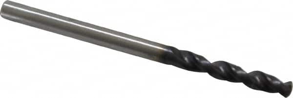Accupro - 0.1339" 130° Parabolic Flute Cobalt Screw Machine Drill Bit - USA Tool & Supply