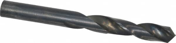 Interstate - 9/32" 118° Spiral Flute High Speed Steel Screw Machine Drill Bit - USA Tool & Supply