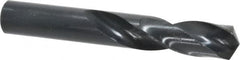 Interstate - 23/32" 118° Spiral Flute High Speed Steel Screw Machine Drill Bit - USA Tool & Supply