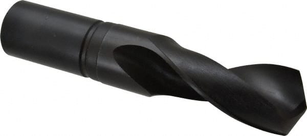 Interstate - 1-9/16" 118° Spiral Flute High Speed Steel Screw Machine Drill Bit - USA Tool & Supply