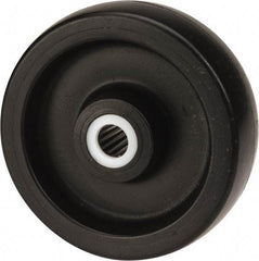 Fairbanks - 6 Inch Diameter x 2 Inch Wide, Polyolefin Caster Wheel - 1,200 Lb. Capacity, 2-3/16 Inch Hub Length, 3/4 Inch Axle Diameter, Roller Bearing - USA Tool & Supply