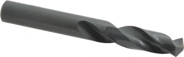 Interstate - 0.404" 118° Spiral Flute High Speed Steel Screw Machine Drill Bit - USA Tool & Supply