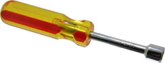 Blackhawk by Proto - 1/2" Hollow Shaft Nutdriver - Ergonomic Handle, 8-5/8" OAL - USA Tool & Supply