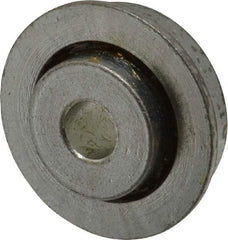 Value Collection - 1/4" Bore Diam, 29/32" OD, Open Unground Full Complement Radial Ball Bearing - With Flange, 1 Row, Round Bore, 356 Lb Dynamic Capacity - USA Tool & Supply