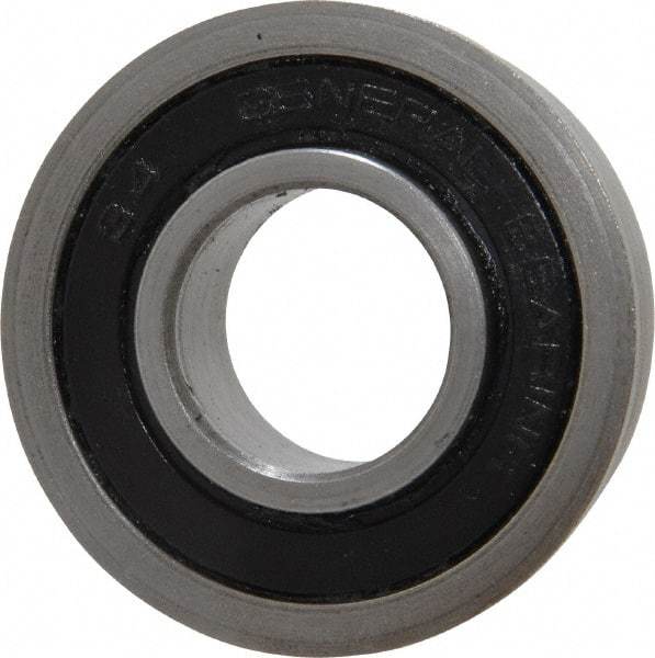 Value Collection - 3/4" Bore Diam, 1-5/8" OD, Double Seal Unground Retainer Type Radial Ball Bearing - With Flange, 1 Row, Round Bore, 1,171 Lb Dynamic Capacity - USA Tool & Supply