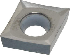 Kennametal - CCGT431 HP Grade KC5410 Carbide Turning Insert - TiB2 Finish, 80° Diamond, 1/2" Inscr Circle, 3/16" Thick, 1/64" Corner Radius - USA Tool & Supply