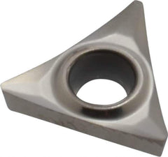 Kennametal - TPGT21.51 HP Grade KC5410 Carbide Turning Insert - TiB2 Finish, 60° Triangle, 1/4" Inscr Circle, 3/32" Thick, 1/64" Corner Radius - USA Tool & Supply