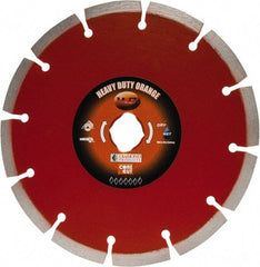 Core Cut - 7" Diam, 20mm Arbor Hole Diam, Wet & Dry Cut Saw Blade - Diamond-Tipped, Standard Round Arbor - USA Tool & Supply