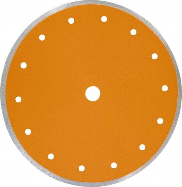 Core Cut - 6" Diam, 5/8" Arbor Hole Diam, Wet & Dry Cut Saw Blade - Diamond-Tipped, Standard Round Arbor - USA Tool & Supply