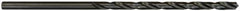 Value Collection - 1-15/16", 118° Point, Spiral Flute, High Speed Steel Taper Length Drill Bit - Bright Finish, 10-3/4" Flute Length, 16-5/8" OAL - USA Tool & Supply