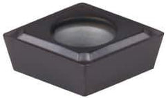 Kennametal - CPMT21.50.5 FW Grade KC5010 Carbide Turning Insert - TiAlN Finish, 80° Diamond, 1/4" Inscr Circle, 3/32" Thick, 0.0079" Corner Radius - USA Tool & Supply