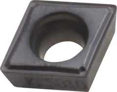 Kennametal - CPMT32.51 FW Grade KC5010 Carbide Turning Insert - TiAlN Finish, 80° Diamond, 3/8" Inscr Circle, 5/32" Thick, 1/64" Corner Radius - USA Tool & Supply