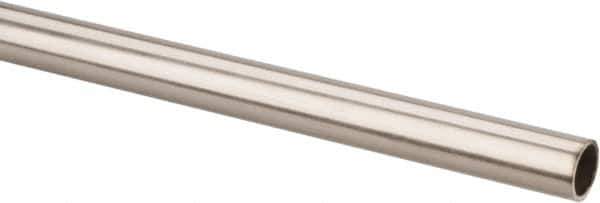 Made in USA - 6' Long, 1/2" OD, 304 Stainless Steel Tube - 0.035" Wall Thickness - USA Tool & Supply