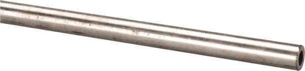 Made in USA - 6' Long, 1/4" OD, 304 Stainless Steel Tube - 0.049" Wall Thickness - USA Tool & Supply