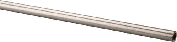 Value Collection - 6' Long, 1/4" OD, 304 Stainless Steel Tube - 0.035" Wall Thickness - USA Tool & Supply