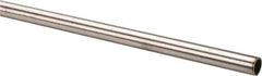 Value Collection - 6' Long, 1/2" OD, 304 Stainless Steel Tube - 0.035" Wall Thickness - USA Tool & Supply