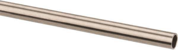 Value Collection - 6' Long, 1/2" OD, 304 Stainless Steel Tube - 0.049" Wall Thickness - USA Tool & Supply