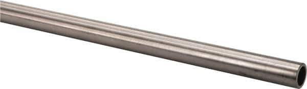 Value Collection - 5/8 Inch Outside Diameter x 6 Ft. Long, Alloy Steel, Round Welded Tube - 1/2 Inch Inside Diameter, 0.065 Inch Wall Thickness, DOM Grade - USA Tool & Supply