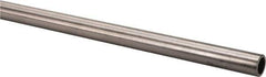 Value Collection - 5/8 Inch Outside Diameter x 6 Ft. Long, Alloy Steel, Round Welded Tube - 1/2 Inch Inside Diameter, 0.065 Inch Wall Thickness, DOM Grade - USA Tool & Supply