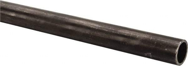 Value Collection - 1 Inch Outside Diameter x 6 Ft. Long, Alloy Steel, Round Welded Tube - 0.81 Inch Inside Diameter, 0.095 Inch Wall Thickness, DOM Grade - USA Tool & Supply