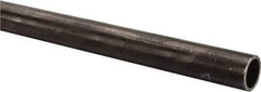 Value Collection - 1 Inch Outside Diameter x 6 Ft. Long, Alloy Steel, Round Welded Tube - 0.81 Inch Inside Diameter, 0.095 Inch Wall Thickness, DOM Grade - USA Tool & Supply