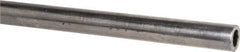 Value Collection - 5/8 Inch Outside Diameter x 6 Ft. Long, Alloy Steel, Round Welded Tube - 0.385 Inch Inside Diameter, 0.12 Inch Wall Thickness, DOM Grade - USA Tool & Supply