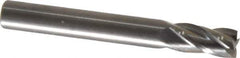 OSG - 1/4", 1/2" LOC, 1/4" Shank Diam, 2" OAL, 4 Flute, Solid Carbide Square End Mill - Single End, Uncoated, Spiral Flute, 30° Helix, Centercutting, Right Hand Cut, Right Hand Flute, Series 414 - USA Tool & Supply