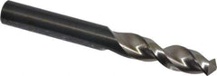 Walter-Titex - 27/64" 130° Parabolic Flute Vanadium High Speed Steel Screw Machine Drill Bit - Bright Finish, Right Hand Cut, 1-27/32" Flute Length, 3-3/4" OAL, Split Point, Straight Shank - USA Tool & Supply